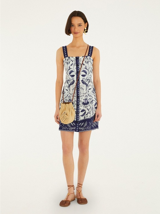 FARM Rio Dresses & Skirts - NWT FARM RIO Off-White Nina Mini Dress
